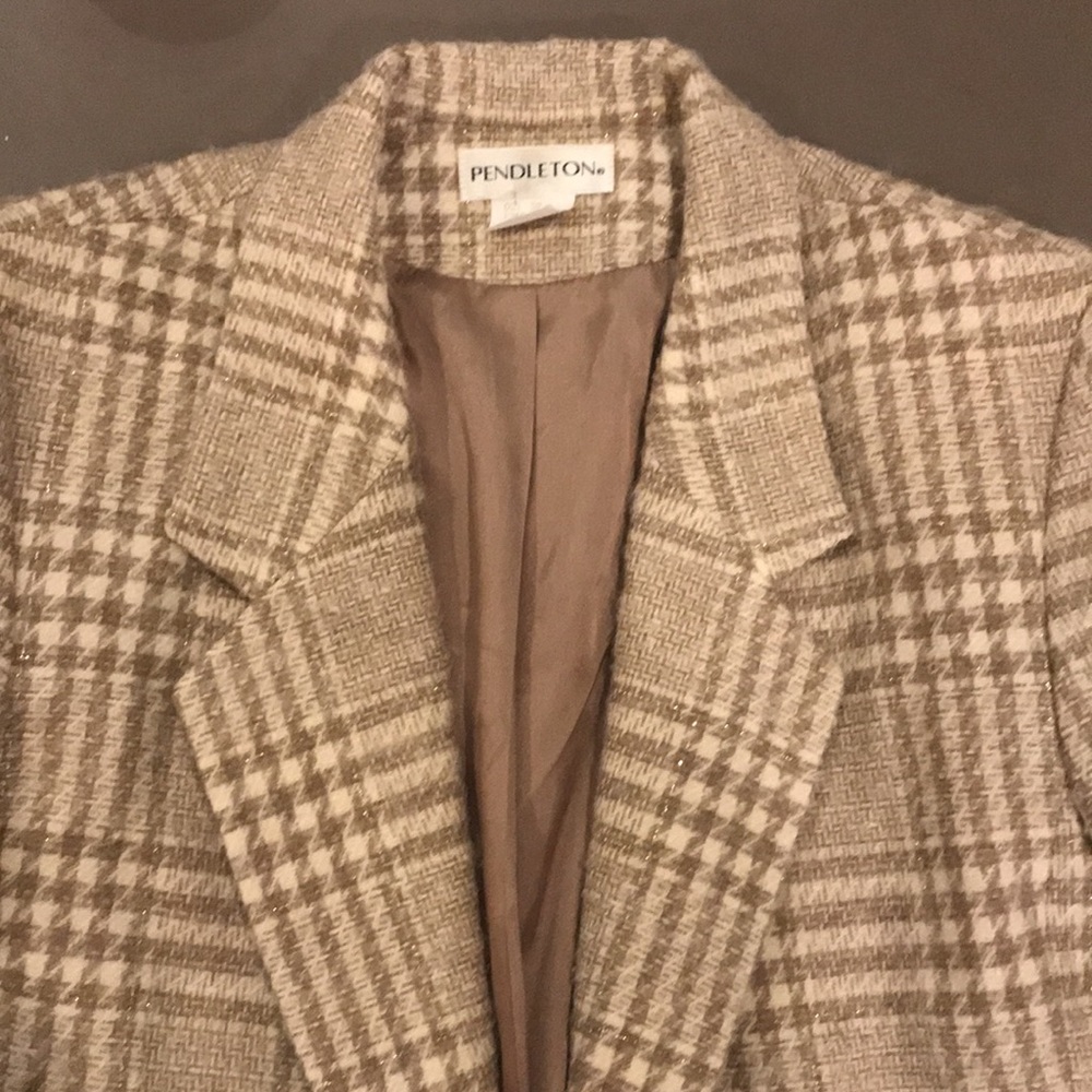 Vintage Pendleton wool blazer size 10